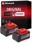 Einhell Original Akku-Twinpack PXC 18 V 5,2 Ah | 2 Akkus im Set | 1260 W | PXC 