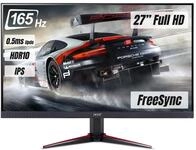 Acer Nitro VG270S Gaming Monitor 27 Zoll (69 cm Bildschirm) Full HD, 165Hz OC, 144Hz,