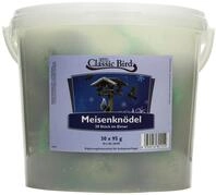 CLASSIC BIRD Vogelfutter Meisenkn&ouml;del 30 St&uuml;ck im Eimer | Vogelfutter Wildvogel 