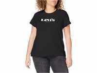 Levi's Damen The Perfect Tee T-Shirt,Modern Vintage - Caviar,S