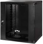 LogiLink Professional 19 Zoll Wandgeh&auml;use mit 12 HE (H&ouml;heneinheit), Glast&uuml;r...