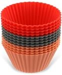 Dr. Oetker Silikonformen f&uuml;r Muffins & Cupcakes, 12er Set aus Platinsilikon,