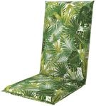 Doppler Auflage Hochlehner Living Palmen I Gartenstuhl-Polster 119x48x6cm aus