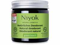 Niyok® 2-in-1 anti-transpirante Deocreme "Green Touch" (40ml) • Natürliches...