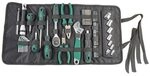 Br&uuml;der Mannesmann Werkzeug-Rolltasche 65-tlg., wasserabweisend, Organizer f&uuml;r