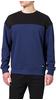 Urban Classics Herren Upper Block Crewneck Sweatshirt, Khaki/Black, XXL