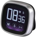 Xavax 95321 Digitaler K&uuml;chentimer, Touch-Funktion (Timer und Stoppuhr,...
