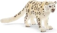 SCHLEICH WILD Life | Schneeleopard 14838 | detailgetreue Tierfiguren | Zoo Spielzeug