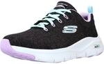 Skechers Damen Arch Fit Keep It Up Sneaker, grau