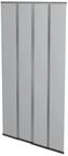 Windhager Fliegengitter Balkont&uuml;r 100 x 220 cm Anthrazit, Insektenschutz T&uuml;rvorhang