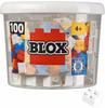 Simba 104114113 - Blox, 100 weiße Bausteine für Kinder ab 3 Jahren, 4er Steine,
