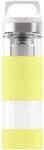 SIGG Hot & Cold Glass Thermo Trinkflasche (0.4 L), schadstofffreie und isolierte