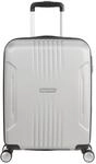 American Tourister Tracklite - Spinner S Handgep&auml;ck, 55 cm, 34 L, Silber (Silver)