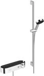 hansgrohe Pulsify Select S - Duschset mit Thermostat, Duschkopf, Brausestange...