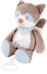 Nattou Spieluhr Waschb&auml;r Bob, Wiegelied &laquo;La-Le-Lu&raquo;, ca. 30 cm, Jim und Bob,