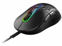 Mountain PC Gaming Maus mit Kabel Makalu 67” - Ergonomische RGB Maus - Light...