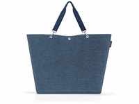 reisenthel shopper XL twist blue – Geräumige Shopping Bag und edle Handtasche in
