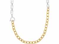 s.Oliver Collier Edelstahl Damen Halsschmuck, 42 cm, Bicolor, Kommt in Schmuck