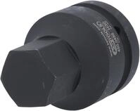 KS Tools 450.0486 1" Kraft-Bit-Stecknuss Innensechskant, kurz, 30 mm