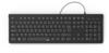 Hama Tastatur mit Kabel (kabelgebundene Tastatur, Wired Keyboard für PC, Notebook,
