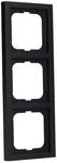Busch-Jaeger 1723-885K Future Linear Abdeckrahmen 3-fach - Schwarz Matt 