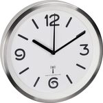 TFA Dostmann Analoge Funk-Wanduhr, 60.3535, mit Nachtbeleuchtung, leises Uhrwerk mit