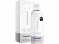 Naïf Mildes Badeöl - 100 ml - für Baby und Kind - Natürliche Inhaltsstoffe - 100%