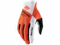 100% CELIUM Glove Fluo Orange/Weiß XL
