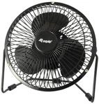 Equip Tischventilator USB, schwarz, 15cm Durchmesser