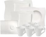 Villeroy & Boch &ndash; Newwave Basic Tafelservice 30 Teilig, Geschirr Set F&uuml;r 6