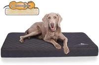 Knuffelwuff Orthop&auml;dische Hundematte Juna Hundebett aus laser gestepptem Kunstleder