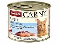 animonda Carny Adult Katzenfutter, Nassfutter für ausgewachsene Katzen, Huhn +