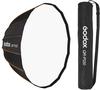 Godox QR-P120 120 cm Parabolic Deep Softbox mit Schnellverschluss für Godox...