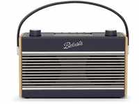 Roberts Rambler BT Stereo, tragbares Radio, Dab+/UKW/Bluetooth, Marineblau