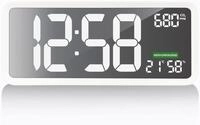 technoline WL 1040, Co2 Messger&auml;t, XXL Wanduhr, Luftqualit&auml;t inkl. Batterie