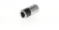 GEDORE Bit-Adapter f&uuml;r 1/4" Knarre, Einfacher Bit-Wechsel, Passgenauer Halt, Silber