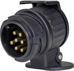 as - Schwabe Universal Miniadapter &ndash; 12 V Outdoor Anh&auml;nger Stecker &ndash; IP44 