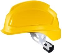 Uvex Pheos E-S-WR Schutzhelm - Unbel&uuml;fteter Arbeitshelm f&uuml;r Elektriker - Gelb...