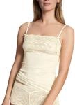 CALIDA Sensual Secrets Spaghetti-Top Damen, Brustbereich komplett aus zarter,