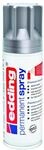edding 5200 Permanent Spray - silber matt - 200 ml - Acryllack zum Lackieren und