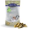 Lyra Pet® 1 kg Rinderkopfhaut 1000 g Goldbraun dunkel Kaustreifen Kausnack Leckerli