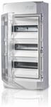 F-tronic Aufputz Feuchtraumverteiler IP65, Neptun36, PS, L&uuml;ftung offen