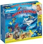 PLAYMOBIL Adventskalender 70776 Badespa&szlig; Polizeitaucheinsatz, Ab 4 Jahren