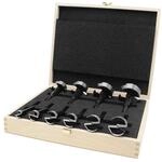 Black Shark Pro Forstnerbohrer Set 10 tlg., &Oslash; 15-20-25-26-30-35-40-45-50-55 mm,