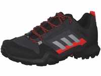 adidas Herren Terrex AX3 Hiking Shoes Walking Shoe, Solid Grey/Grey One/Red, 40 2/3