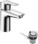 hansgrohe Waschtischarmatur MySport, Wasserhahn Bad mit Auslauf H&ouml;he 100 mm, mit