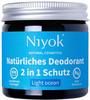 Niyok® 2-in-1 anti-transpirante Deocreme "Light Ocean" (40ml) • Natürliches...