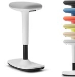 TREND OFFICE to-Swift, B&uuml;rohocker, Stehsitz, Stehhilfe, Sitzhocker mit Wippfunktion,
