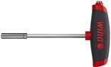 Wiha Schraubendreher mit Quergriff und Bithalter magnetisch 1/4" (01481) 150 mm