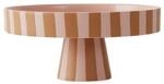 OYOY Elegante Toppu Servierschale - Handgefertigte Keramik in Caramel Rose f&uuml;r